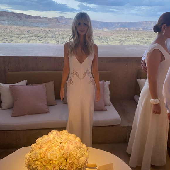 GABRIELA HEARST WEDDING SILK DRESS - Picture 2 of 5